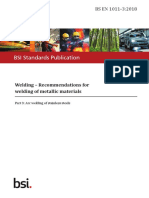 BSI Standards Publication: Welding - Recommendations For Welding of Metallic Materials