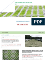 Grasscrete: Sustainable Building Materials and Tecnology