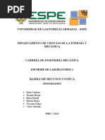 Informe Seccion Conica