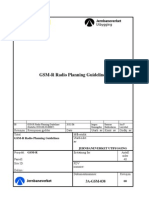 GSM-R Radio Planning Guidelines