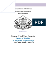 Honours in Cyber Security: Board of Studies (Computer Engineering)