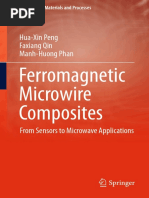 Ferromagnetic Microwire Composites From Sensors To Microwave Applications