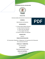 Ensayo de Derecho, El Comerciante, Requisitos, Obligaciones e Importanica para La Economía Del País.