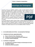 Analyse Économique de L'entreprise