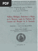 Maza Solano 1961 - Nobleza, Hidalguía, Profesiones y Oficios en La Montaña - MazaSolano - MazaSolano - PADRONES - 4 - Tresviso-Valle de Villaverde