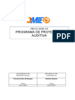 Prog-Pdr-03 Programa de Proteccion Auditiva