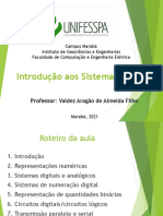 Aula 1 - Eletrônica Digital (Introdução Aos Sistemas Digitais)