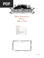 Dark Sun Grand Compendium - Volume 1 - Atlas of Athas