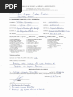 Documentos para El Registro Ante Sunedu de Bachiller en Ingenieria Mecanica