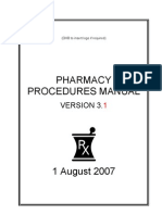 Pharmacy Procedures Manual Jan08