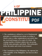 Evolution of The Philippine Constitution 1