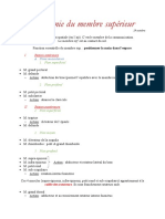 Anatomie Du Membre Supérieur & Creux Axillaire