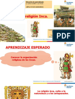 HISTORIA 4º Básico La Economía y Religión Inca 08 Al 19 de Noviembre 2021