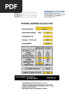 Hyponic Savings Calculator: Name: Company: Quote #