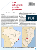 Biodiversidade Da Avifauna de Um Fragmento Antropizado Na Região Serrana Do ES