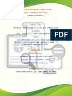 Resumen y Juego Académico Metodos y Tecnicas de Investigación