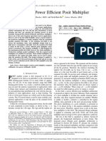 Design of Power Efficient Posit Multiplier