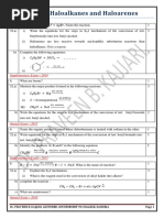 U 10.haloalkanes and Haloarenes: Annual Exam - 2014