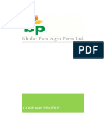 BP Agro Company Profile 2019