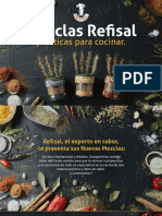 Recetario de Preparaciones Mezclas Refisal