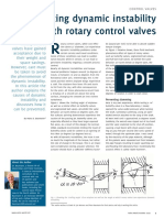 Preventing Dynamic Instability With Rotary Control Valves