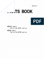 4D94, 4D98 Parts Book - Peb17e2-01