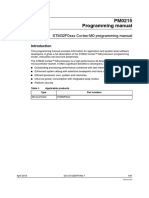 Stm32f0xxx Cortexm0 Programming Manual Stmicroelectronics