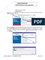 Mode Opératoire - TALEND