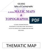 Topographic Map and Thematic Map