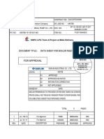 Vp-15-109-001-A01-P-237-004abc-D-005 Data Sheet For Boiler Feed Water Pump