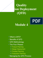 Quality Function Deployment (QFD)