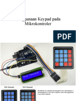 Penggunaan Keypad Pada Mikrokontroler