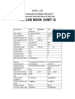 Uce Log Book (UNIT-3) : NTPC LTD Unchahar Power Project