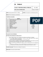 IT-CAID-20-00 Destajes y Perforaciones Laterales