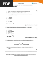 IAL Biology SB2 Assessment 7A