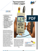 Handheld Thermometer/ Hygrometer Data Logger: Rhxl3Sd