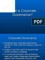 What Is Corporate Governance?