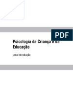 Psicologia Da Criança e Da Educação