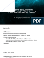 SQL Injection IIS