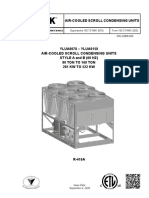 Air-Cooled Scroll Condensing Units: 035-22868-000 Supersedes 150.73-NM1 (918) Form 150.73-NM1