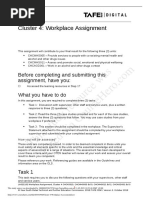 This Study Resource Was: Cluster 4: Workplace Assignment