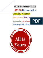 Icse Class 10: Mathematics