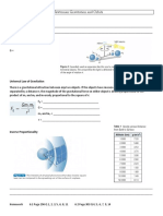 6.1-6.2 Newtonian Gravitation and Orbits Template