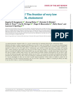 How Low Is Safe? The Frontier of Very Low ( 30 MG/DL) LDL Cholesterol