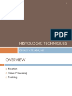 Histologic Techniques: Gerald V. Tejada, MD