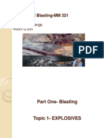 Drilling and Blasting-MM 321.notes