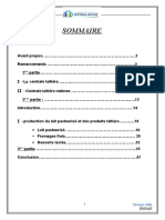 Rapport de Stage Centrale Laitiere