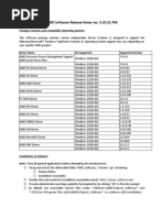 AMD Software Release Notes Ver. 3.10.22.706: Package Contents and Compatible Operating Systems