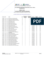 RELA O CLASSIFICADOS Esc Publica ETE INTEGRADO 2022