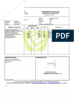 Este Protocolo Corresponde A: 369,000 KG - Orden de Compra: OC 2020-000020